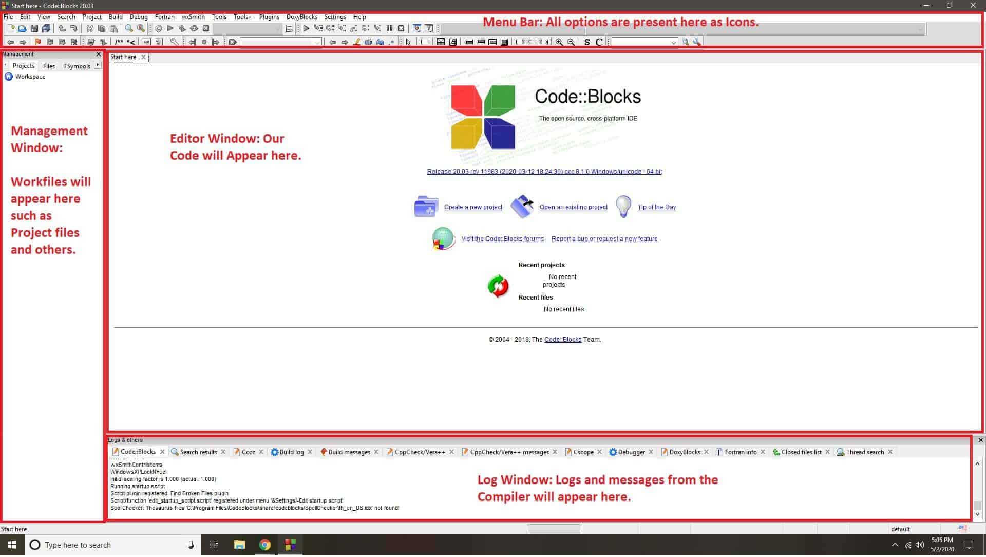 CodeBlocks_Window_Description