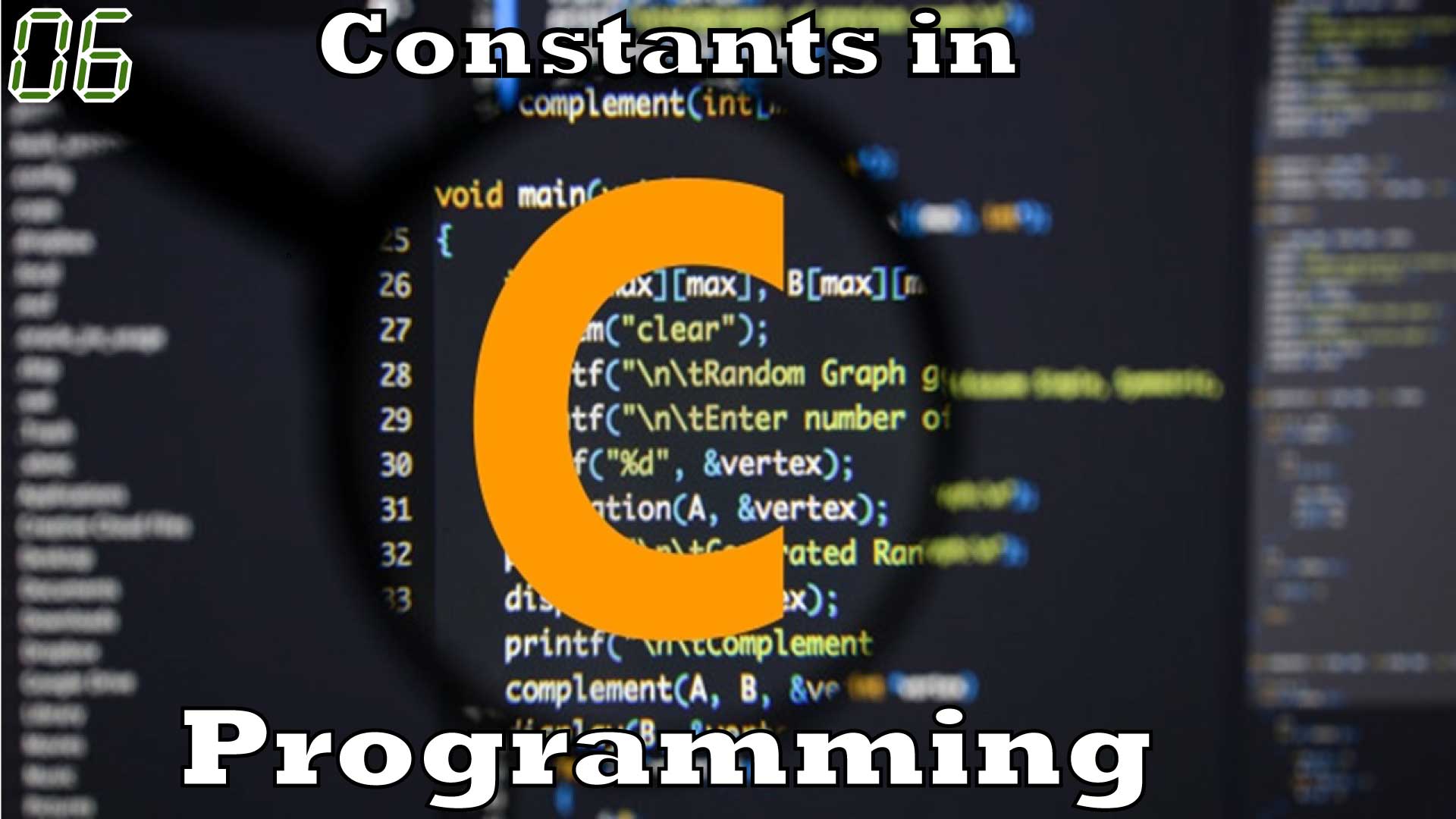 Constants in C Programming
